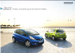 Honda Jazz Preisliste März 2011