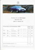 Preisliste Mercedes CLK Coupe September 1997