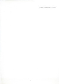 Preisliste Honda Accord März 1997