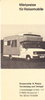 Preisliste  Reisemobile Peters 1979