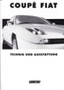 Technikprospekt Fiat Coupe Februar 1995