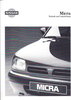 Technikprospekt  Nissan Micra Januar 1993
