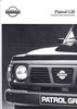 Technikprospekt Nissan Patrol GR März 1991