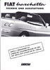 Technikprospekt Fiat Barchetta Mai 1999