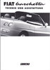 Technikprospekt Fiat Barchetta April 1997