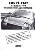 Technikprospekt Fiat Coupe Juni 1999
