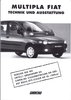 Technikprospekt Fiat Multipla Januar 1999