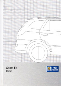 Hyundai Santa Fe Technikprospekt Januar 2010