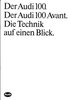 Audi 100 und Avant Technikprospekt Januar 1988