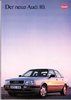 Autoprospekt Audi 80 1991