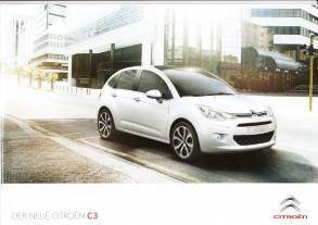 Autoprospekt Citroen C3 April 2013