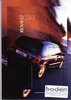 Autoprospekt Renault Clio September 2000