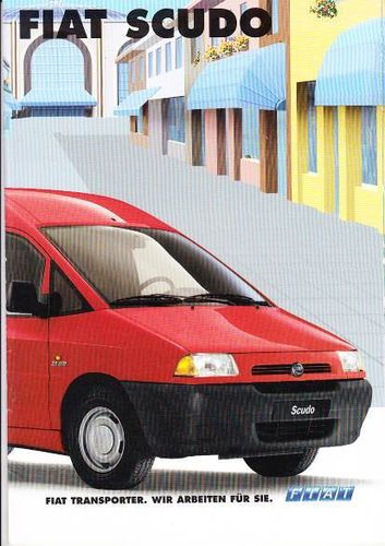 Autoprospekt Fiat Scudo April 2001