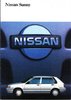 Autoprospekt Nissan Sunny Februar 1990