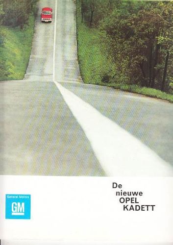 Autoprospekt Opel Kadett A Juni 1965 NL