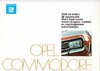alter Autoprospekt Opel Commodore NL