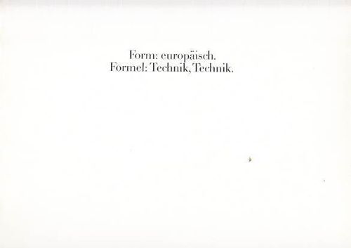 Autoprospekt Opel Diplomat August 1969