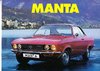 Autoprospekt Opel Manta A 1971
