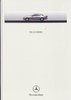 Autoprospekt Mercedes CL Coupe 8 - 1999 englisch