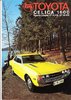 Autoprospekt Toyota Celica 1600 Sport-Coupe 3- 1973 gelocht