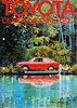 Autoprospekt Toyota Corolla 1200 Januar 1972  gelocht