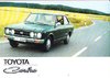 Autoprospekt Toyota Carina Juli 1975 gelocht