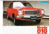 Autoprospekt Mazda 818 April 1977