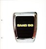 Autoprospekt Saab 99 1974 gelocht