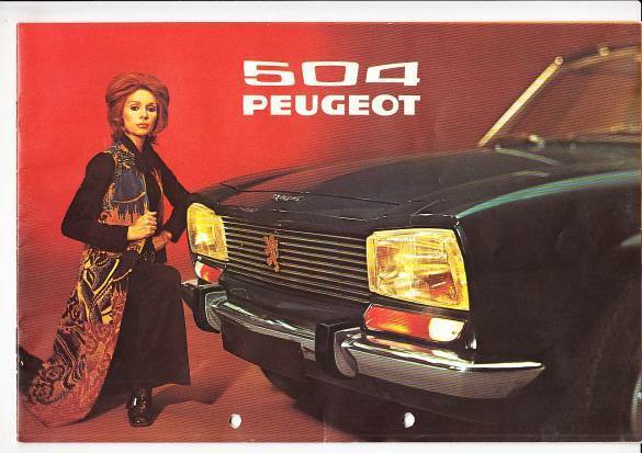 Autoprospekt Peugeot 504 1971