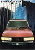 Autoprospekt Peugeot 604 1984