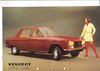 Autoprospekt Peugeot 304 1971 gelocht