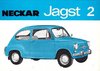 Autoprospekt NSU Fiat Jagst 2 1967