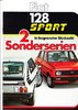 Autoprospekt Fiat 128 Sport Limitiert 1978
