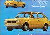 Autoprospekt Fiat 127 August 1972 gelocht