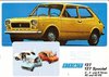 Autoprospekt Fiat 127 Februar 1976 gelocht