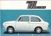 Autoprospekt Fiat 850 Special März 1969 gelocht