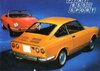 Autoprospekt Fiat 850 Sport Coupe Spider 1969