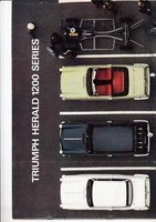 Triumph Herald Autoprospekte