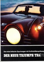 Triumph TR 5 Autoprospekte