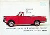 Autoprospekt Triumph Herald 1200 Juni 1962 gelocht