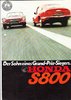 Autoprospekt Honda S 800 1968 gelocht RAR