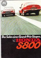 Honda S 800 Autoprospekte