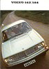 Autoprospekt Volvo 142 - 144 Dezember 1968 gelocht