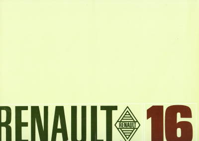 Autoprospekt Renault 16