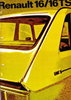 alter Autoprospekt Renault 16 - 16 TS