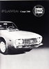 Autoprospekt Lancia Flavia Coupe 2000 Mai 1971