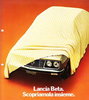 Autoprospekt Lancia Beta englisch