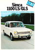 Autoprospekt Simca 1100 LS - GLS