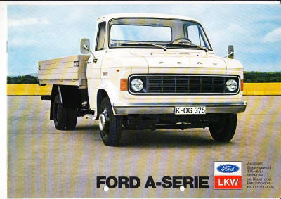 Autoprospekt Ford Transit A Serie a 1975 kaufen Histoquariat