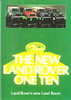 Autoprospekt Land Rover One Ten 110